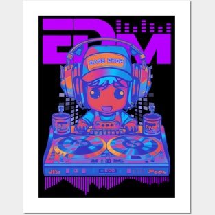 EDM Heatwave DJ! Posters and Art